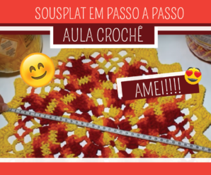 Aprenda Como Fazer Sousplat de Crochê em Passo a Passo – Cris Benvenuto