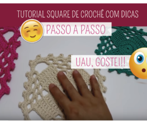 Aprenda Como Fazer Square em Crochê com Dicas e União – Cris Benvenuto
